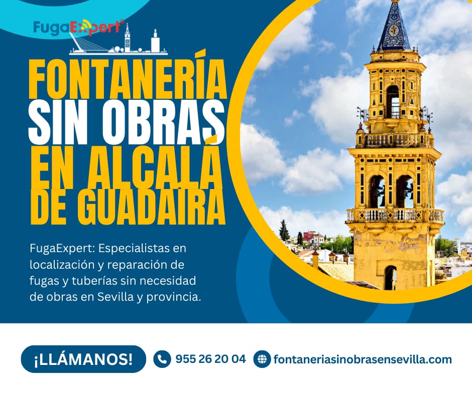 FONTANERÍA SIN OBRAS EN ALCALÁ DE GUADAÍRA