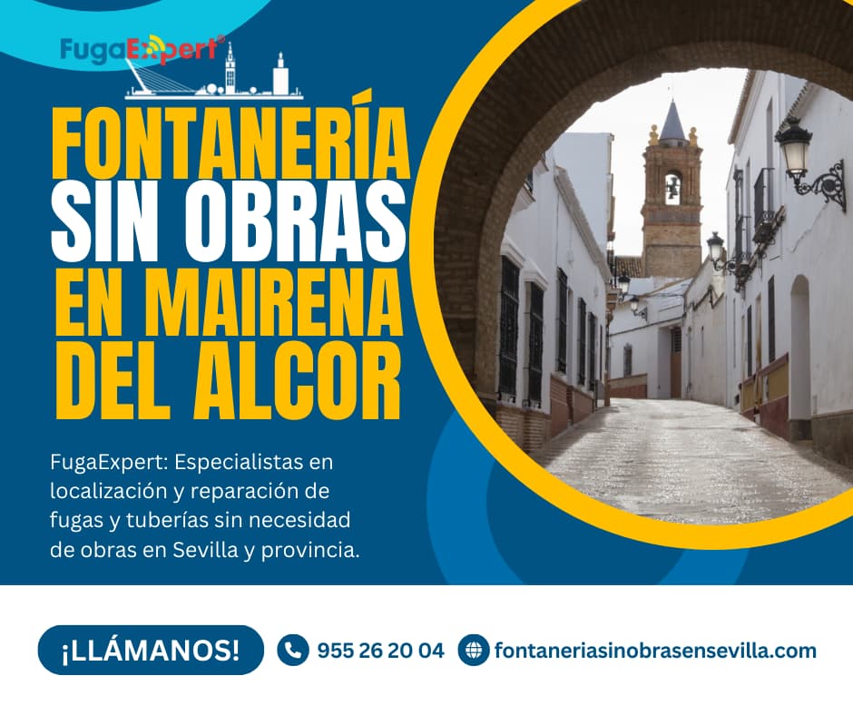 FONTANERÍA SIN OBRAS EN MAIRENA DEL ALCOR