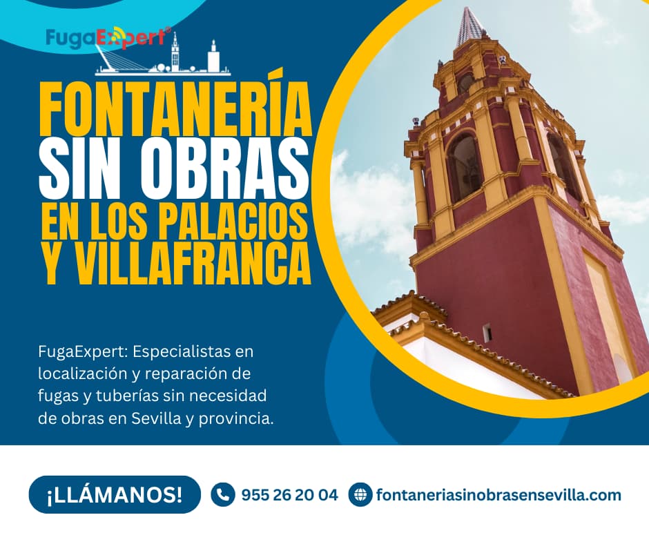 FONTANERÍA SIN OBRAS LOS PALACIOS Y VILLAFRANCA