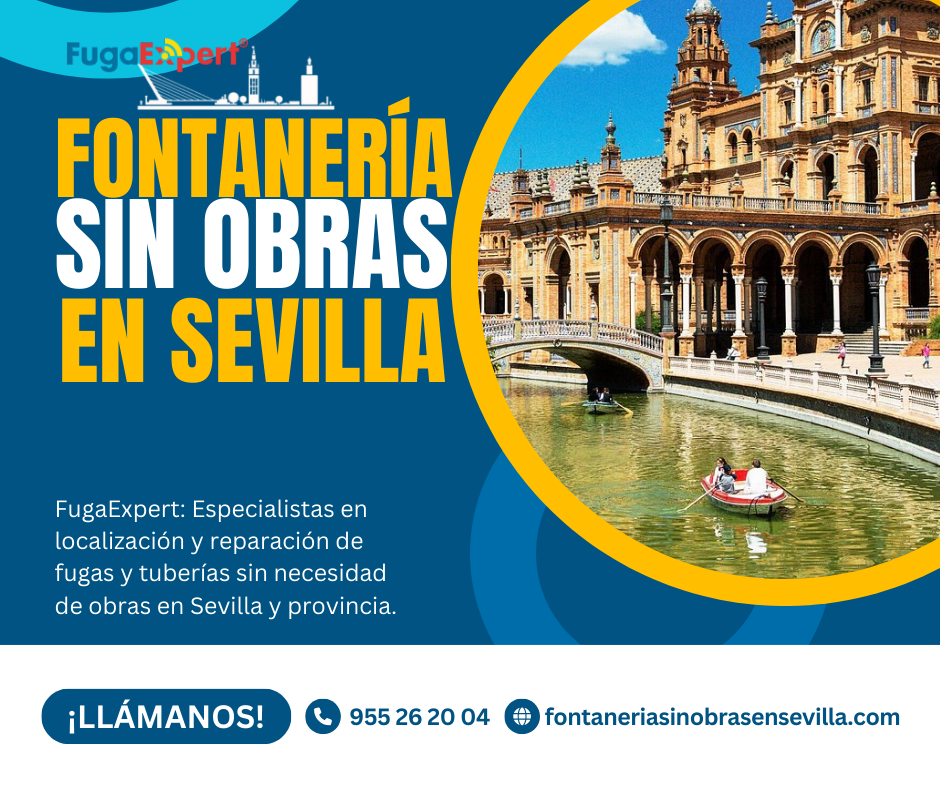 FONTANERÍA SIN OBRAS EN SEVILLA